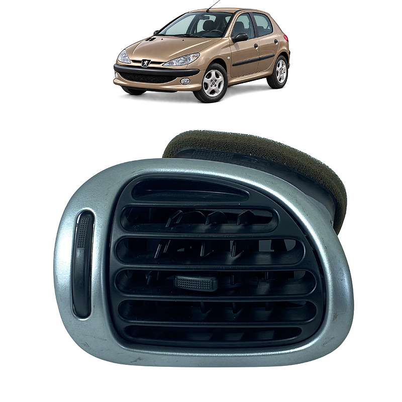 Difusor Ar Painel Esquerdo Peugeot 206 2004 2005 2006