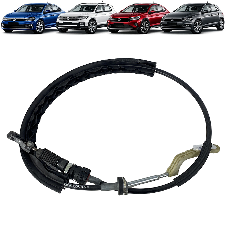Cabo Seletor Cambio Vw T-Cross Nivus Polo Virtus 2020 2021