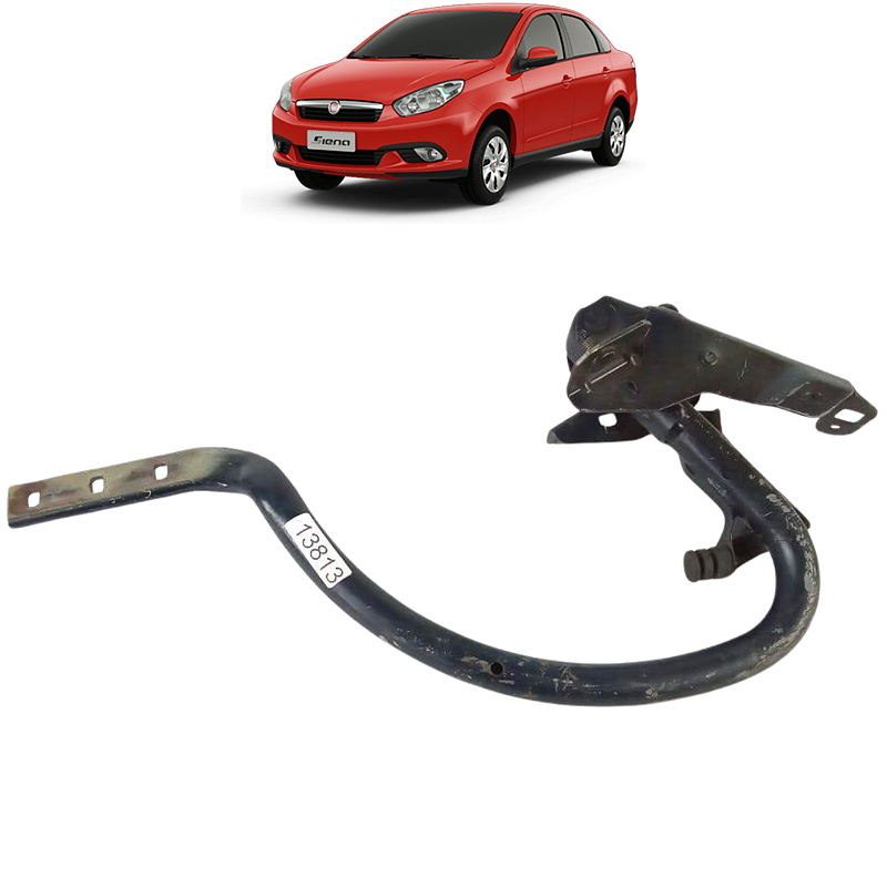 Dobradiça Porta Malas Direita Fiat Siena 2012 2013 a 2016