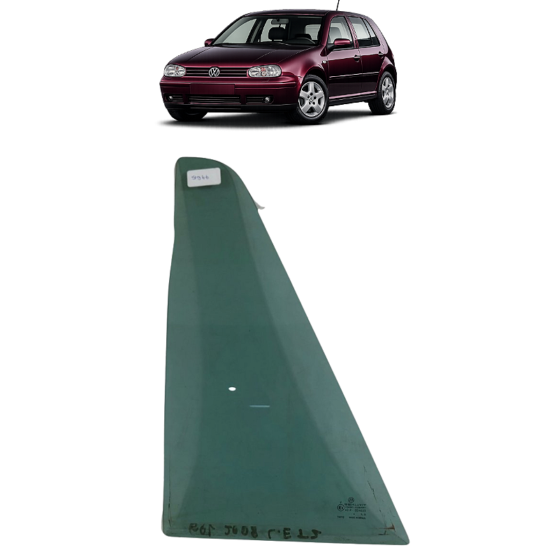 Vidro Fixo Traseiro Esquerdo VW Gol 2001 2002 2003 a 2005