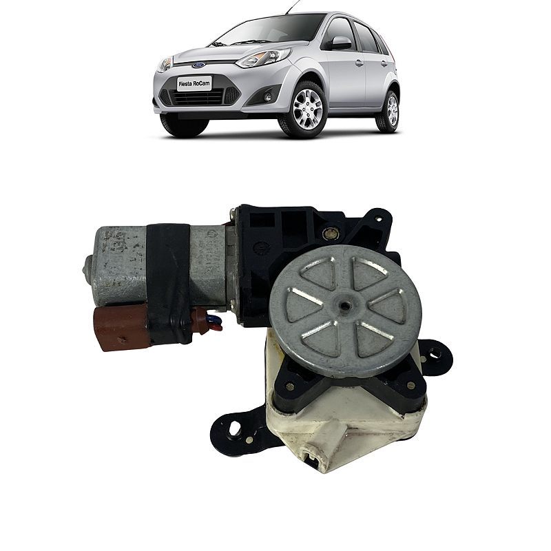 Motor Maquina Vidro Dianteiro Direito Ford Fiesta 2013 2014