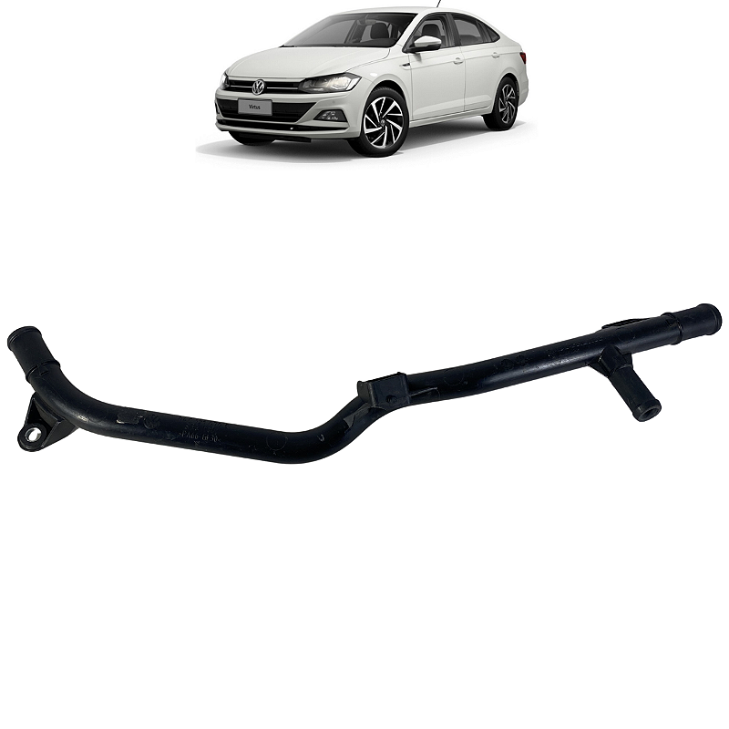 Tubo Agua Arrefecimento Motor Volkswagen Virtus 2018 a 2024