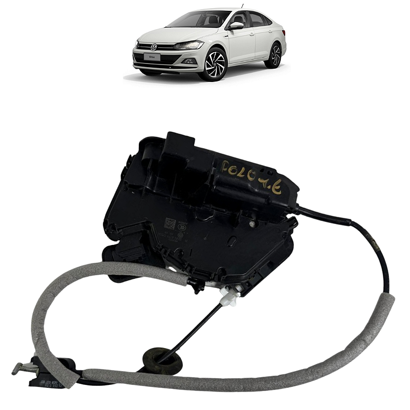 Fechadura Traseira Esquerda Volkswagen Virtus 2018 a 2021