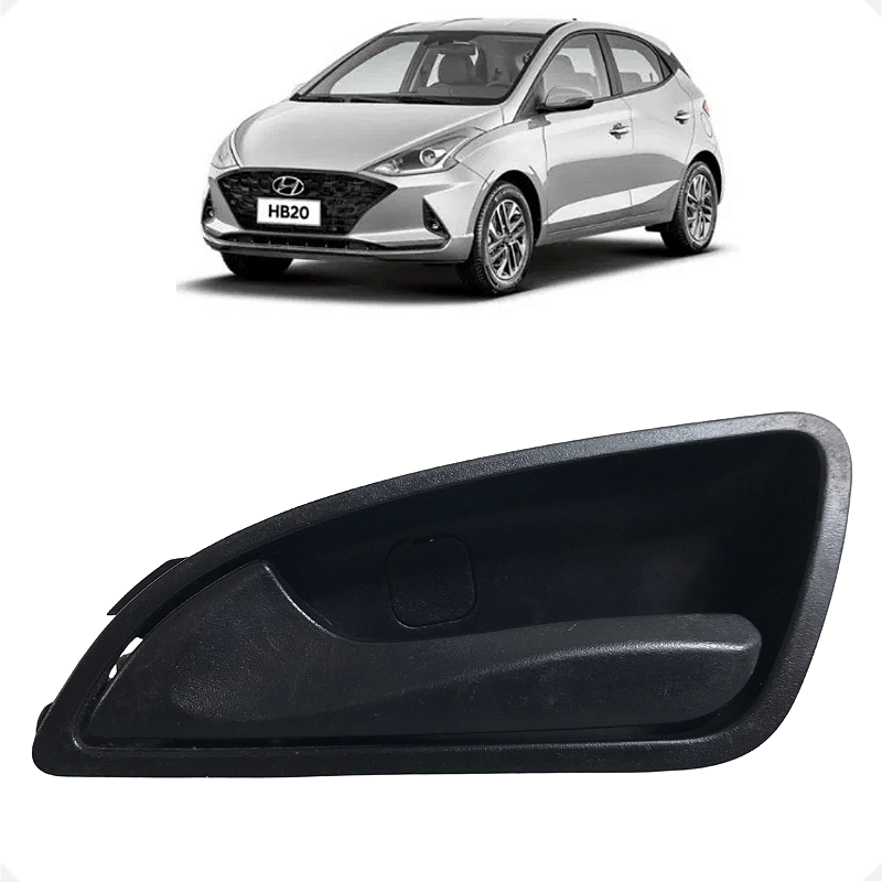 Maçaneta Interna Esquerda Hyundai HB20 2012 2019
