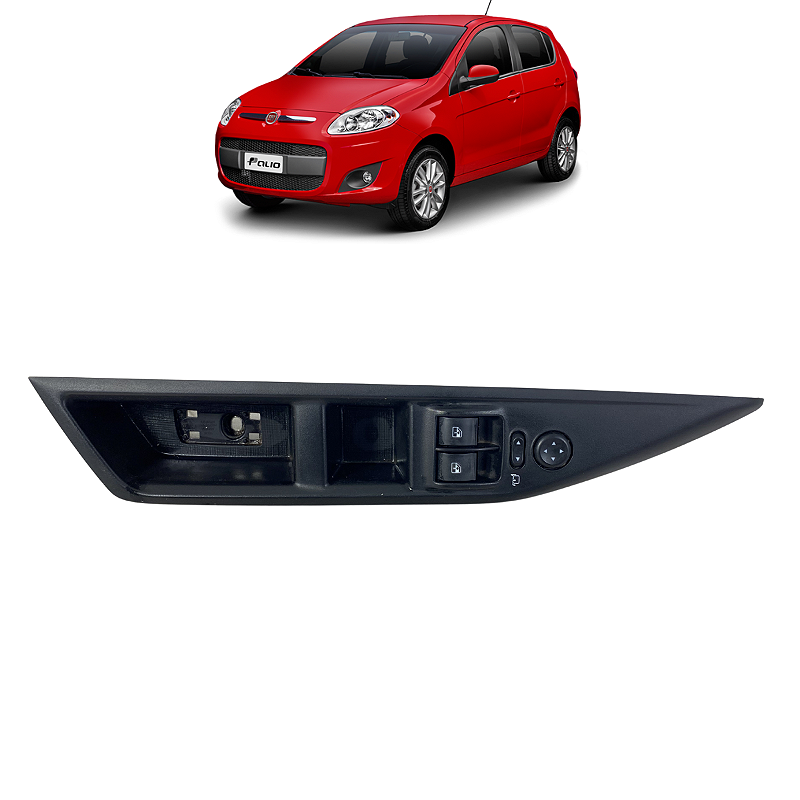 Comando Vidro Elétrico Esquerdo Fiat Palio 2010 2011 a 2020