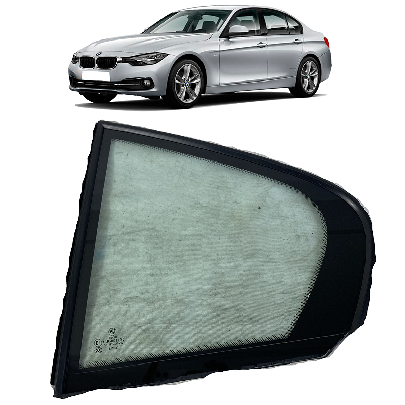 Vidro Fixo Traseiro Esquerdo BMW Série 3 320i 2013 a 2018