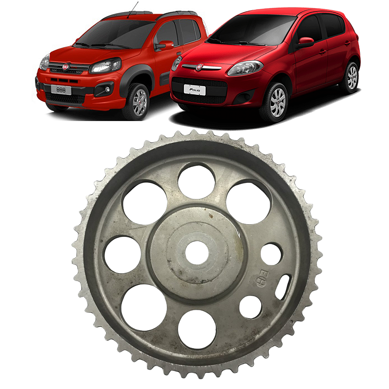 Polia Comando Válvulas Fiat Palio Uno 1.0 1.4 2004 a 2017