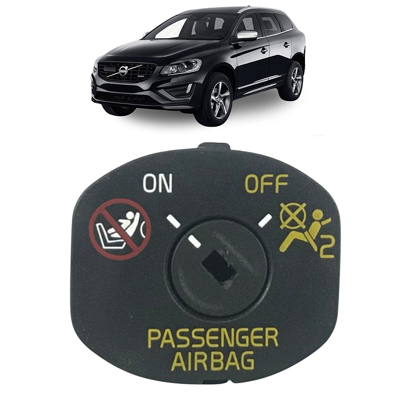 Botão On Off Airbag Passageiro Volvo Xc60 2.0 2015 2016 2017