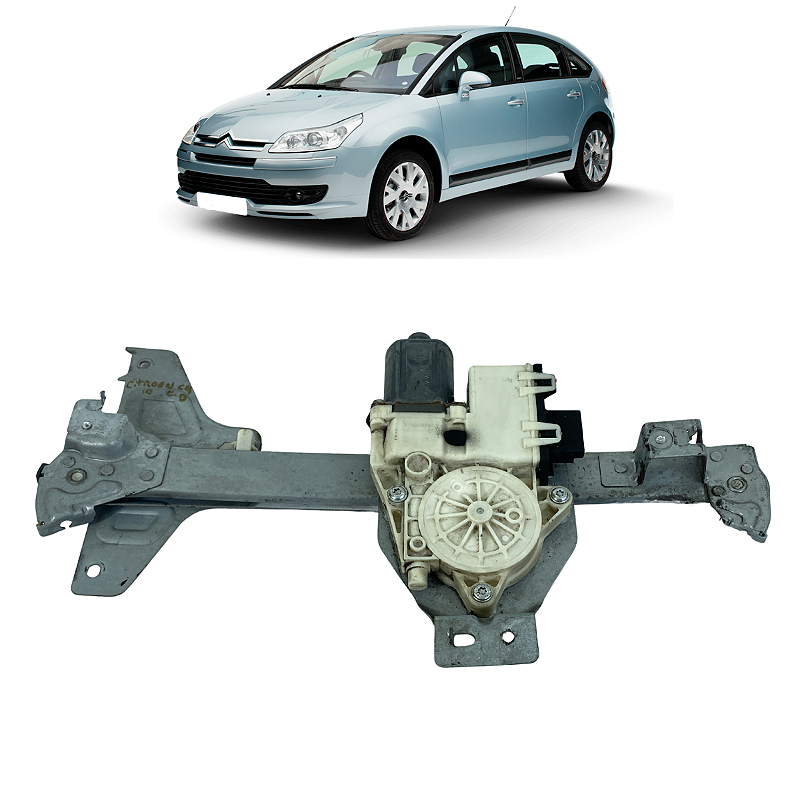 Máquina Vidro Traseiro Direito Citroën C4 Pallas 2008 a 2012