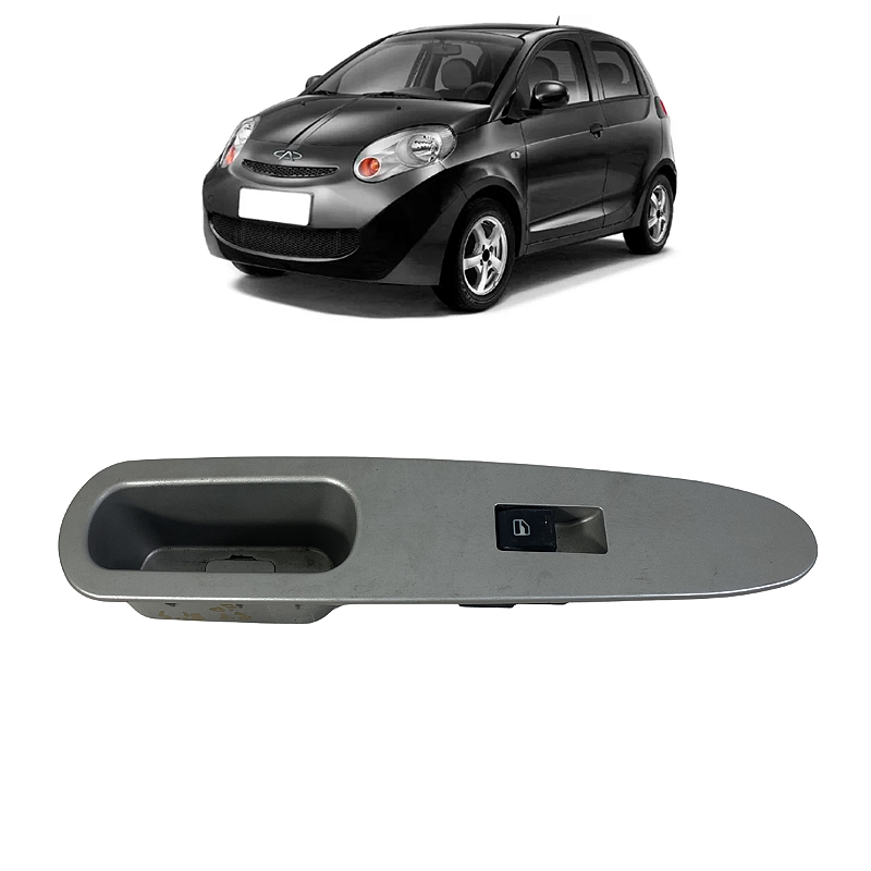 Botão Moldura Vidro Dianteiro Direito Chery S18 2011 a 2012