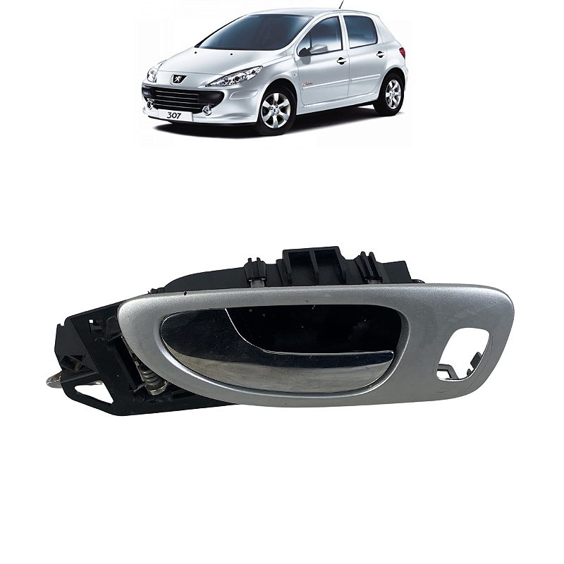Maçaneta Interna Traseira Esquerda Peugeot 307 1.6 2011 2012