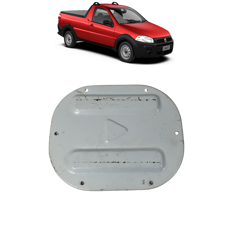 Tampa Portinhola Combustível Fiat Strada 2016 2017 a 2020