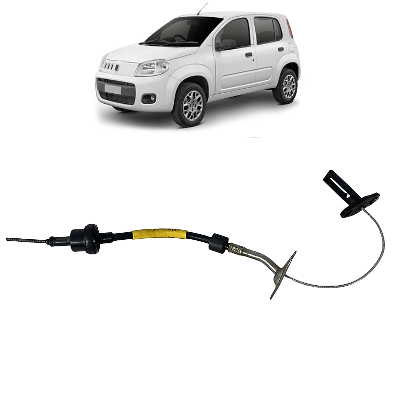 Cabo Embreagem Fiat Uno Vivace 2013 2014 2015 2016 2017