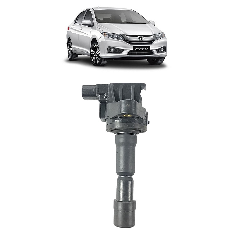 Bobina Ignição Honda Fit City 1.4 1.5 2008 2009 a 2015