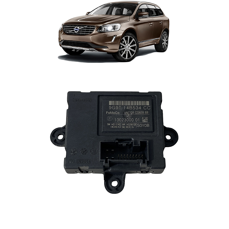 Módulo Porta Traseira Volvo XC60 2.0 2014 2015 2016 2017