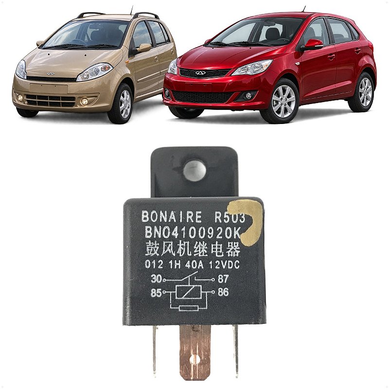 Rele Ar Condicionado Chery Face Celer 1.3 1.5 2010 a 2015