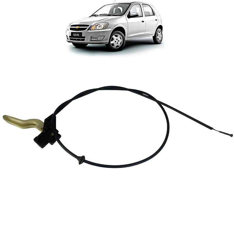 Cabo Abertura Capô Chevrolet Celta 2001 2002 2003 a 2015
