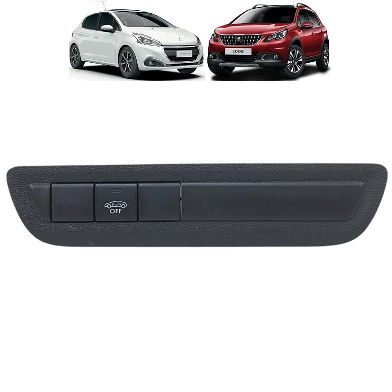 Botão Sensor Estacionamento Alarme Peugeot 208 2008 2017