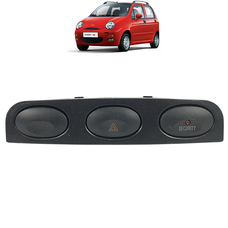Botão Alarme Security Alerta Chery QQ 2010 2011 2012 a 2015