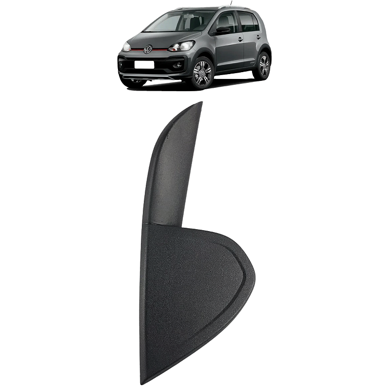 Acabamento Interno Retrovisor Direito VW Up! 2015 2016 2017