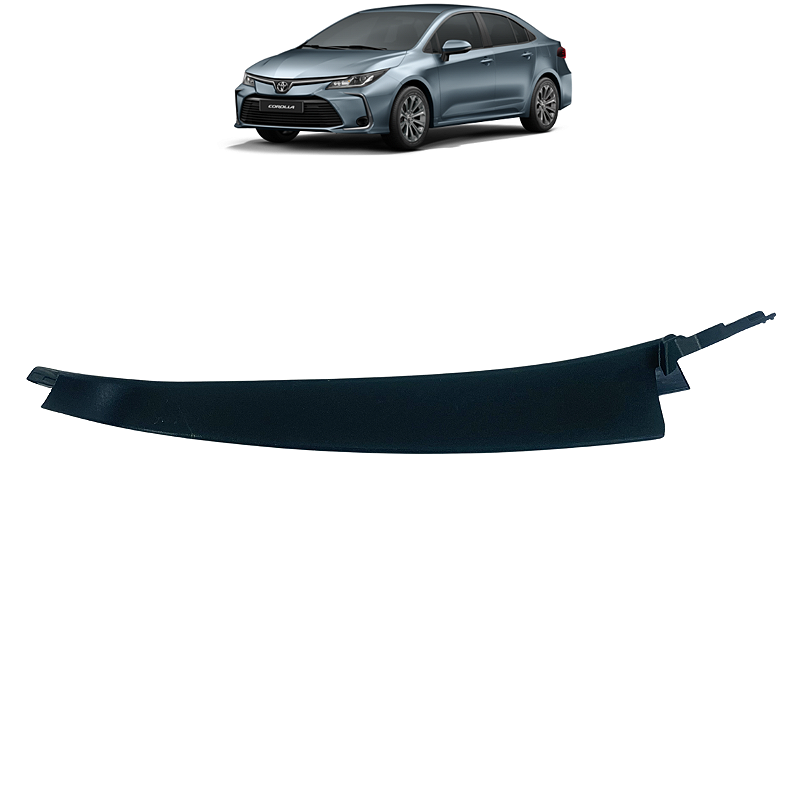 Moldura Porta Traseira Esquerda Toyota Corolla 2020 a 2025