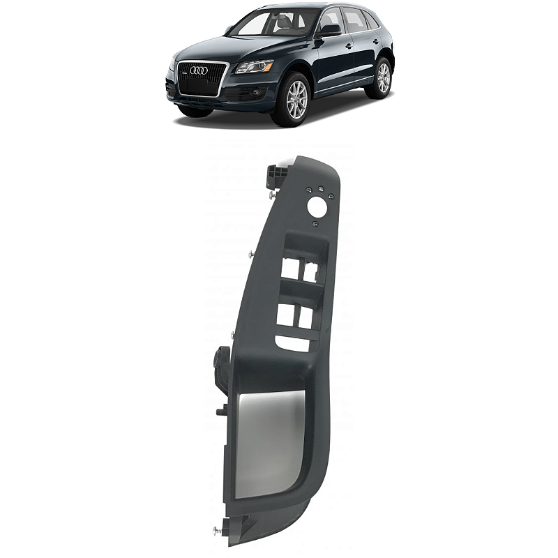 Moldura Comando Vidro Dianteiro Direito Audi Q5 2010 2011