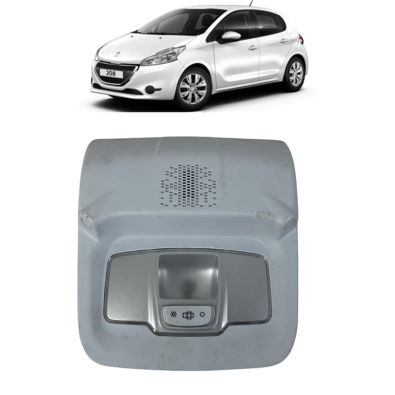 Luz De Teto Peugeot 208 2013 2014 2015 2016 a 2024 Detalhe