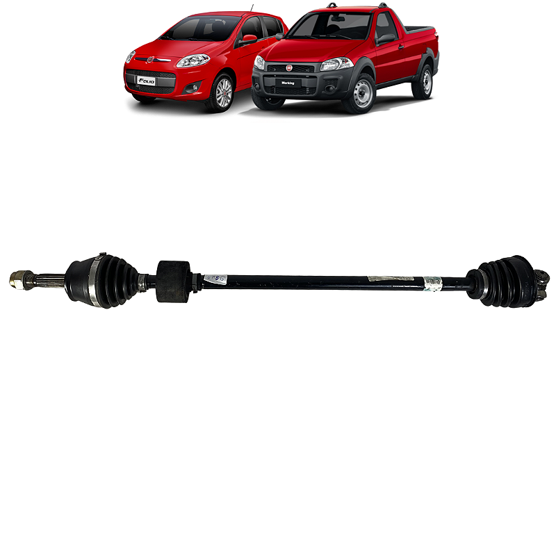 Semi Eixo Dianteiro Direito Fiat Strada Palio 1999 a 2012