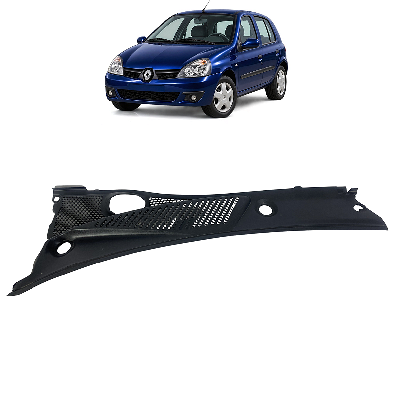 Grade Churrasqueira Esquerda Renault Clio 1998 a 2016