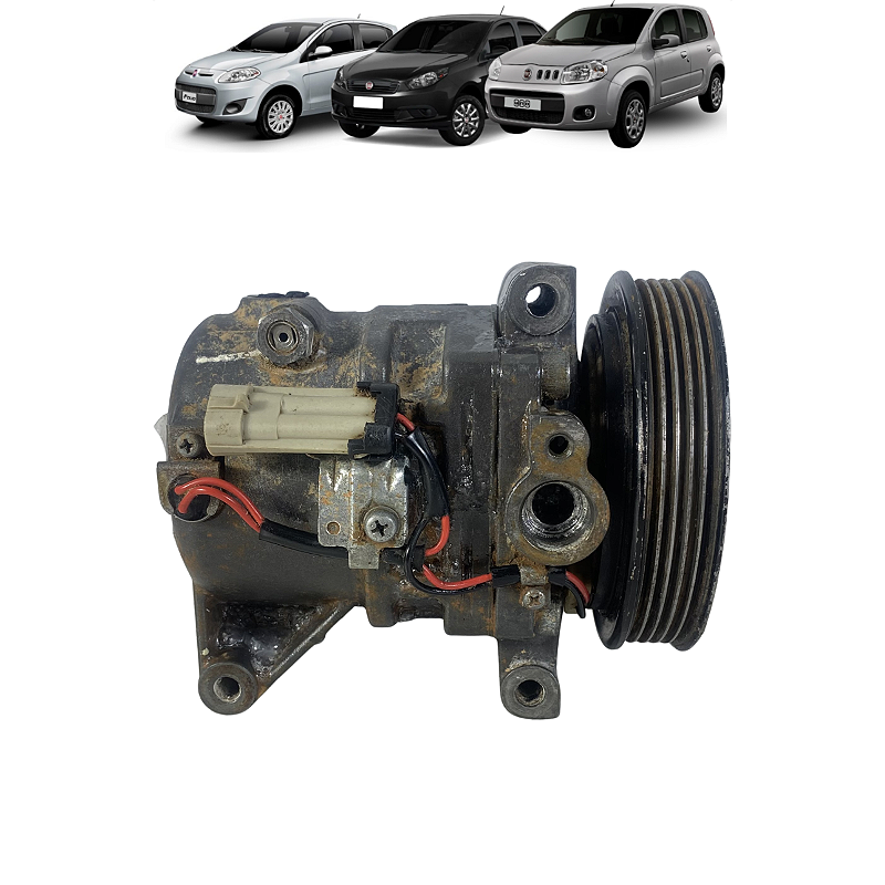 Compressor Ar Condicionado Palio Uno Siena Fire Evo 1.0 1.4