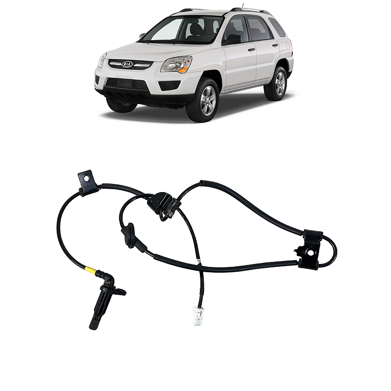 Sensor Freio Abs Traseiro Direito Hyundai Sportage 16V 2009