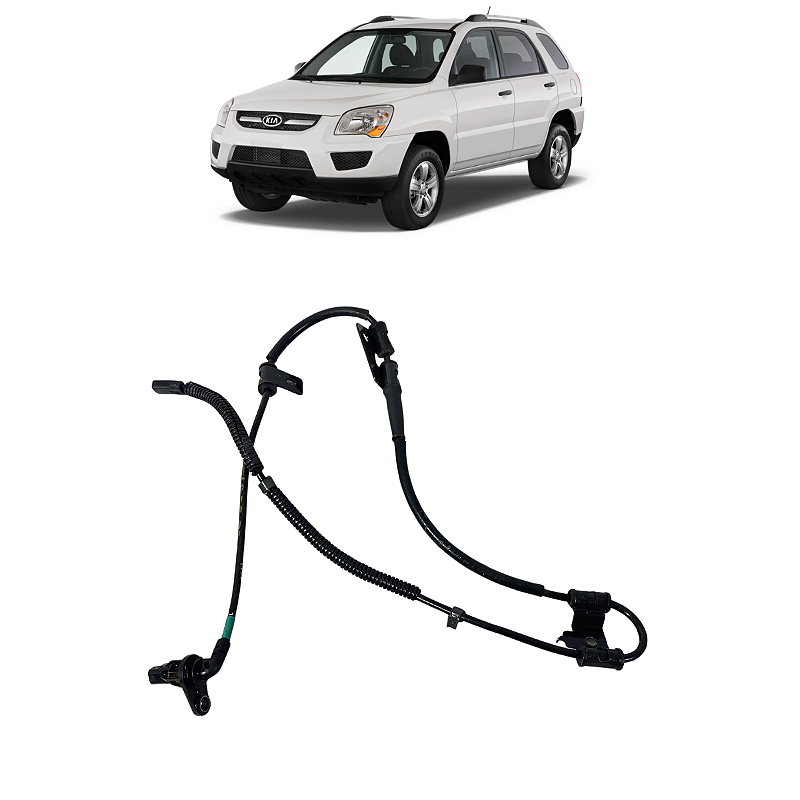 Sensor Freio Abs Dianteiro Esquerdo Hyundai Sportage  2009
