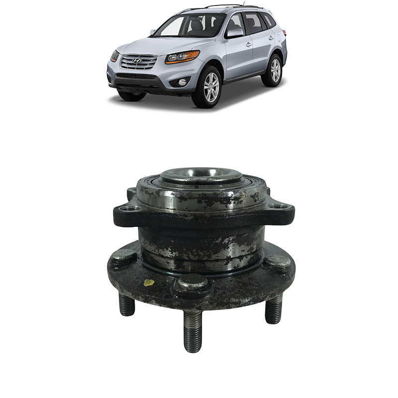 Cubo Roda Traseiro Direito Hyundai Santa Fe 2010 2011 2012