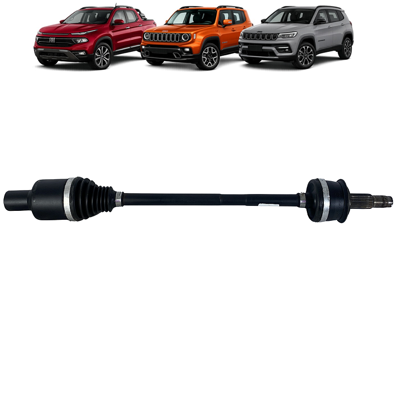 Semi Eixo Traseiro Renegade Compass Toro Diesel 4x4 2021