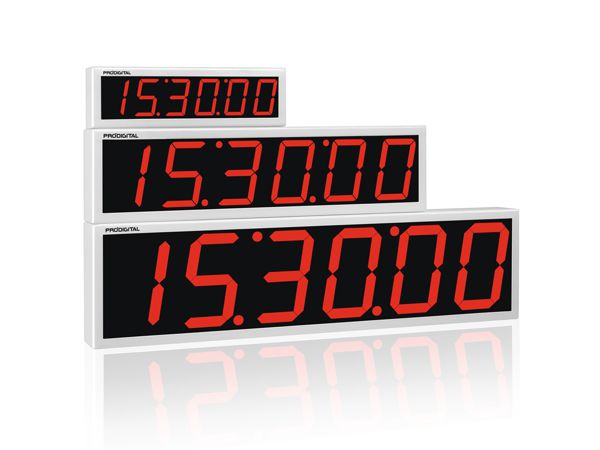 RDI-2M - Relógio Digital de Parede Prodigital - Alcance 40 Metros - Fink  Tecnologia - Coletores de Assinaturas, Informática e Eletrônicos