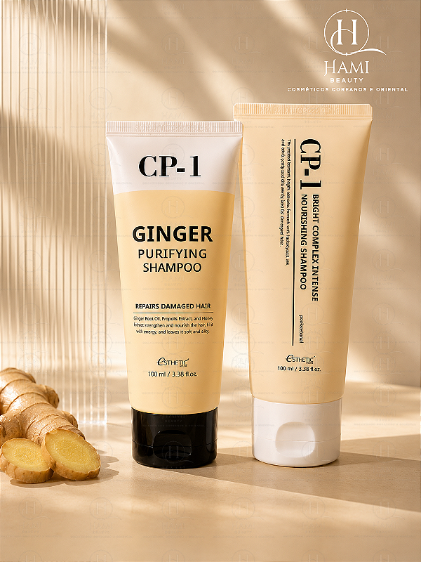 Kit CP-1 Shampoo Ginger + Bright Complex Coreano - Loja Hami