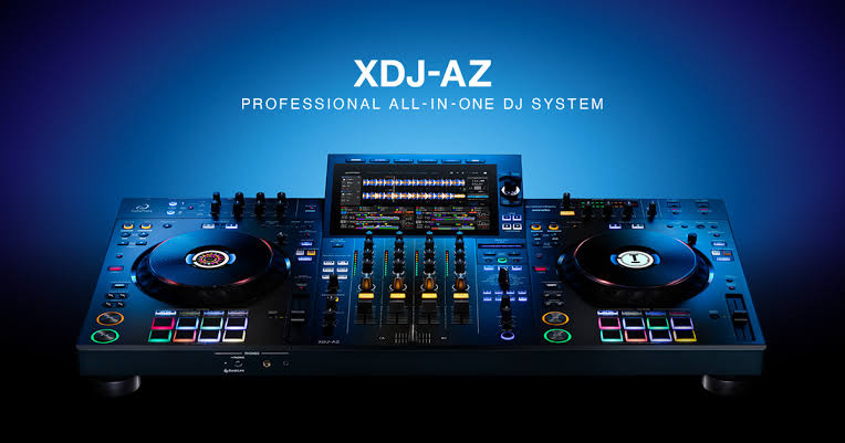 AlphaTheta XDJ-AZ 4 Canais All-in-One | Controladora DJ - DJ LIDER