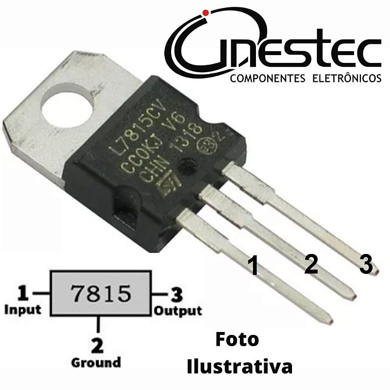 ゆう 7815 - TO220 - REGULADOR - CINESTEC