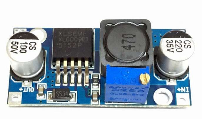 SHIELD CONVERSOR CN6009 XL6009 BOOST STEP UP DC-DC - CINESTEC