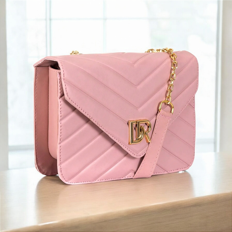 Bolsa Isis Vermelha Alça Corrente Feminina