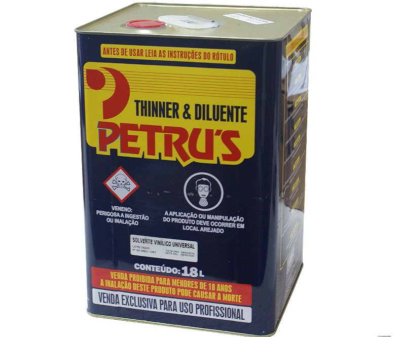 Solvente Universal [Thinner] para Serigrafia 18