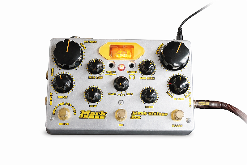 ベース Mark Vintage Pre Pedal Preamp Para Baixo Markbass Mark Vintage Pre | MercadoLivre