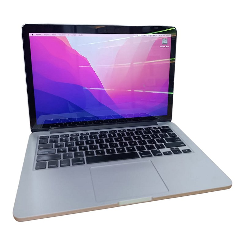 MacBook Pro A1502 16GB SSD 256GB CORE I5 3.1 - Lima Notebook Mais