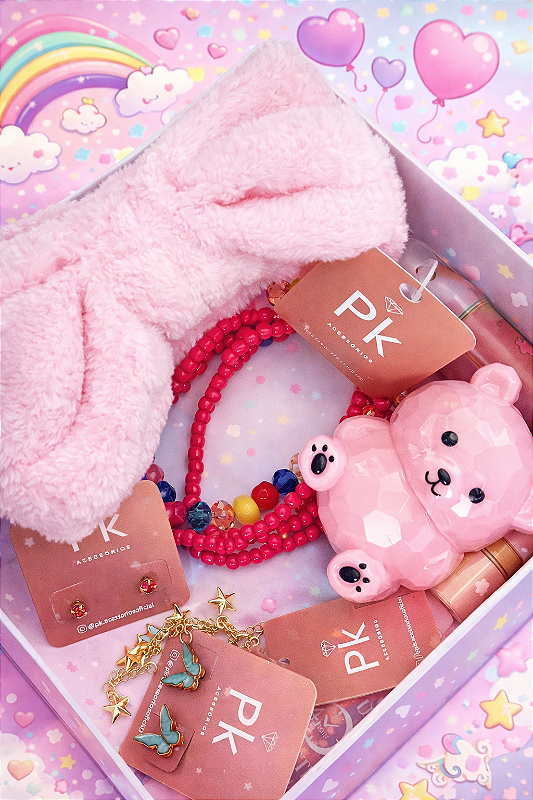 Caixa Surpresa Kids | 8 Acessórios Surpresa