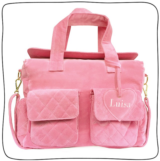 Baby Bag Anne Rosa Chiclete