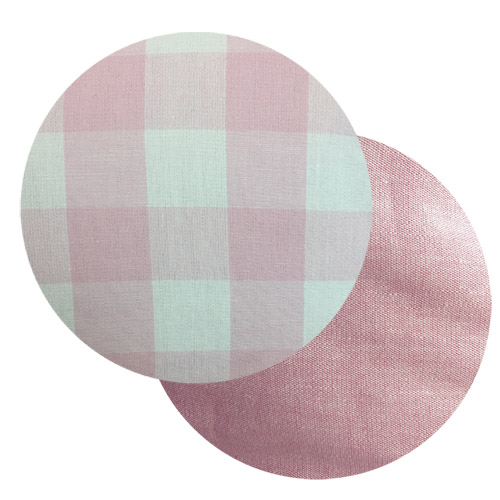 Protetor de Bebê Conforto - Xadrez Rosa