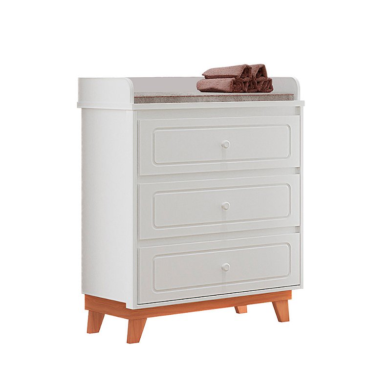 Comoda Infantil Natan Branca