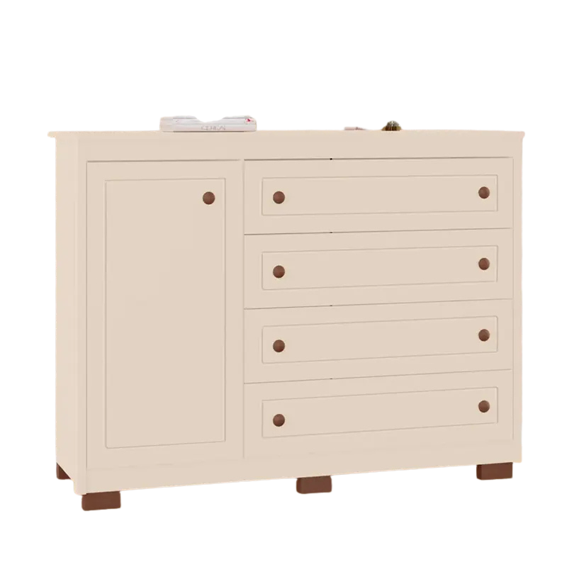 Comoda Americana Sem Espelho Off White/Off White