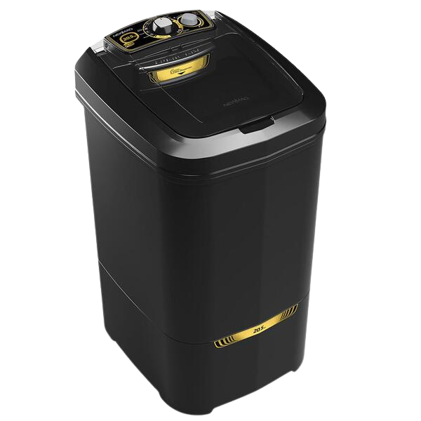 Lavadora Semiautomatica Newmaq 20kg - Black