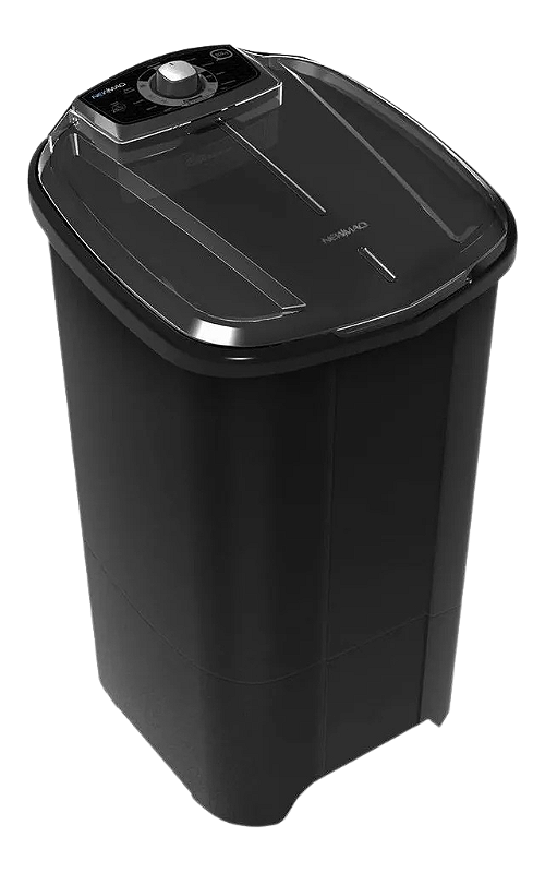 Lavadora Semiautomatica Newmaq 10kg - Black